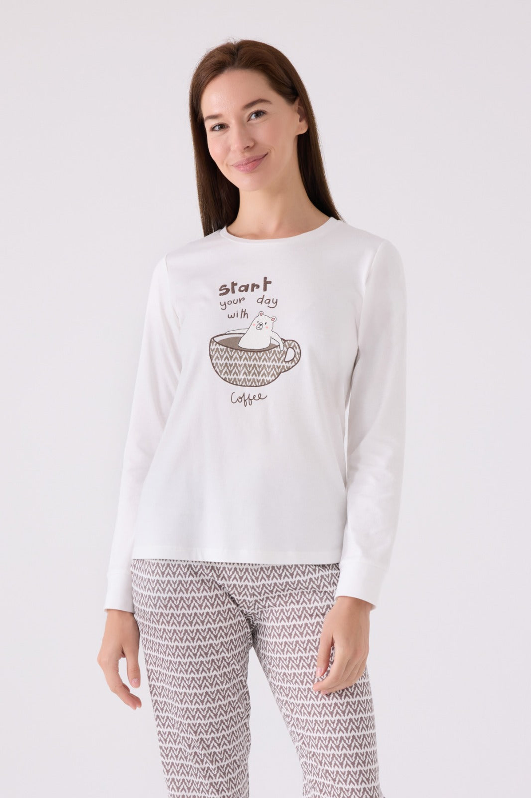 Coffee Bear Pajama Se