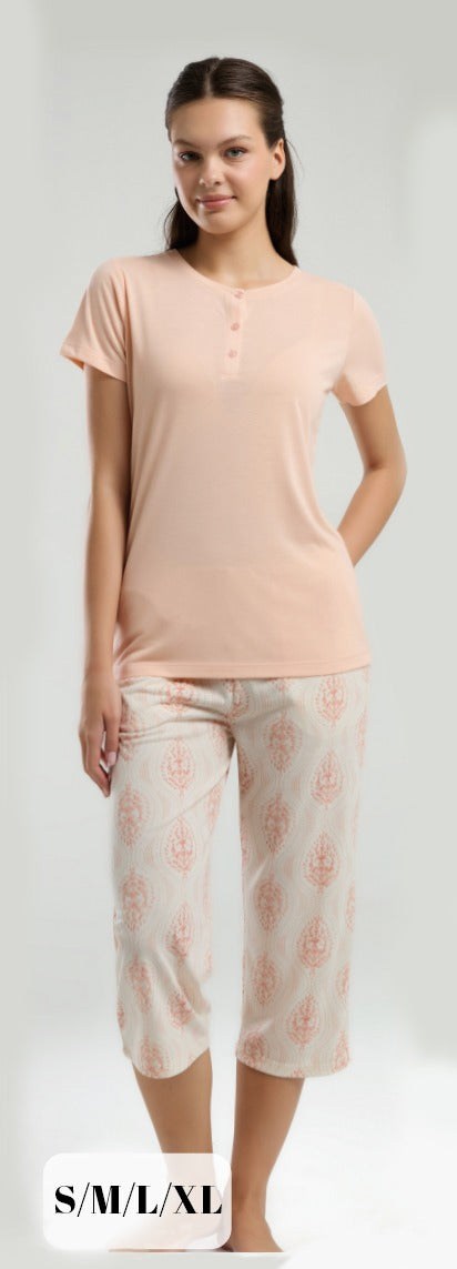 Peachy Comfort Pajama Set